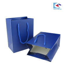 free sample custom size made paper shopping bags with twisted handles